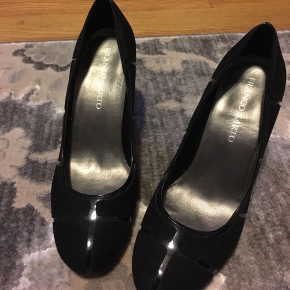 Franco sarto black heels size 8 1/2 - Picture 4 of 4